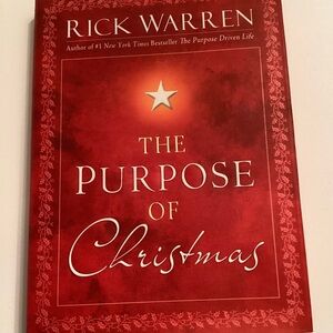 Rick Warren The Purpose of Christmas Hardcover Gift Book Christian Faith